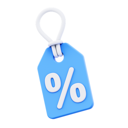 Sale Label  3D Icon