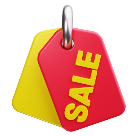 Sale Label  3D Icon