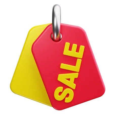 Sale Label  3D Icon