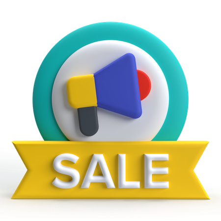 Sale Marketing  3D Icon