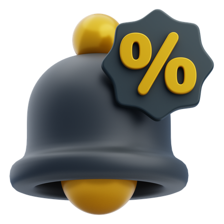 Sale Notification  3D Icon