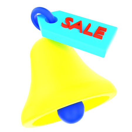 Sale notification  3D Icon