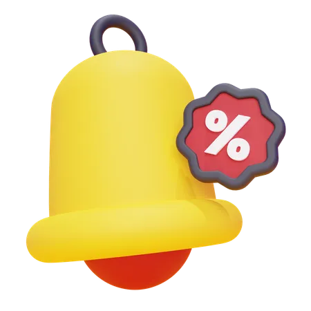 Sale Notification  3D Icon