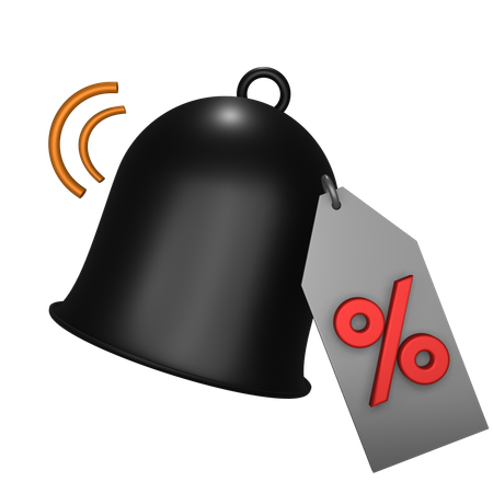 Sale Notification  3D Icon