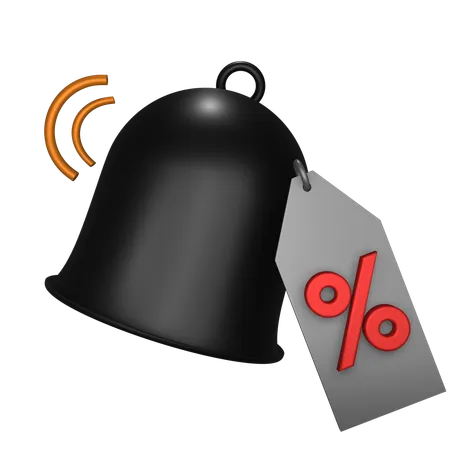 Sale Notification  3D Icon