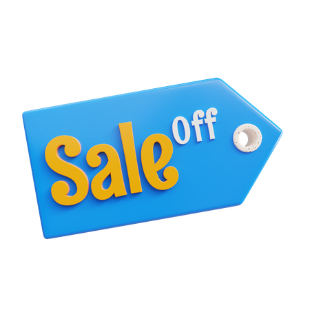 Sale off  3D Icon