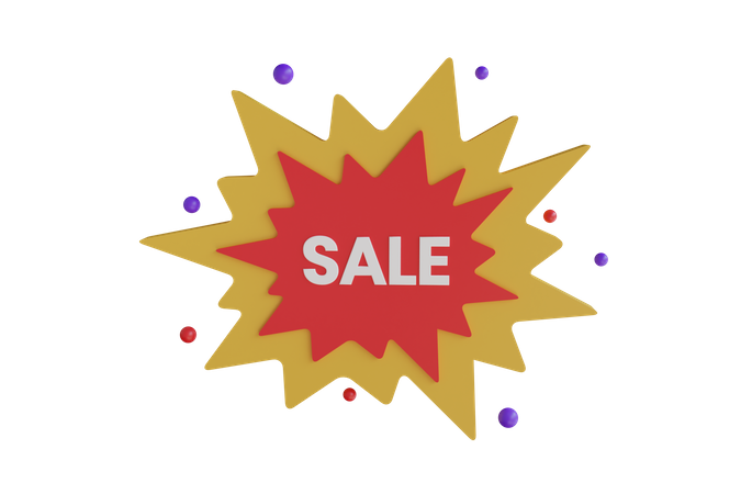 Sale offer  3D Icon