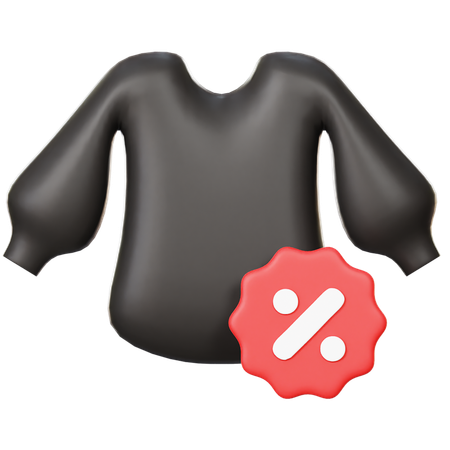 Sale On Clothes  3D Icon