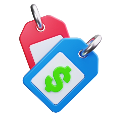 Sale Price Tag  3D Icon