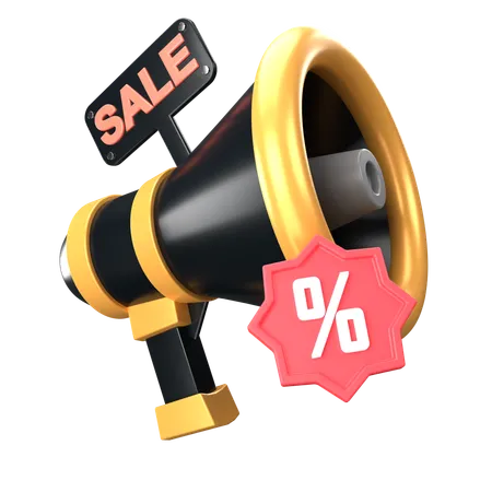 Sale Promotion  3D Icon