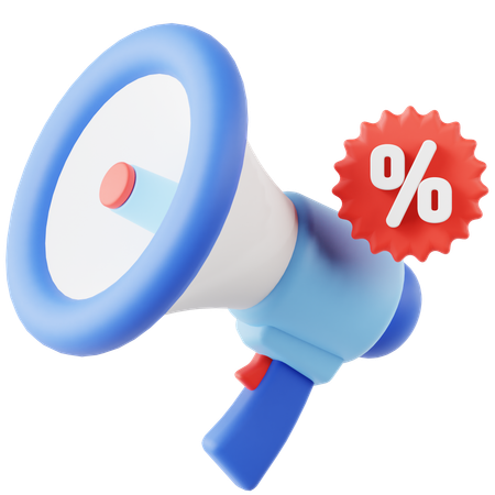 Sale promotion  3D Icon