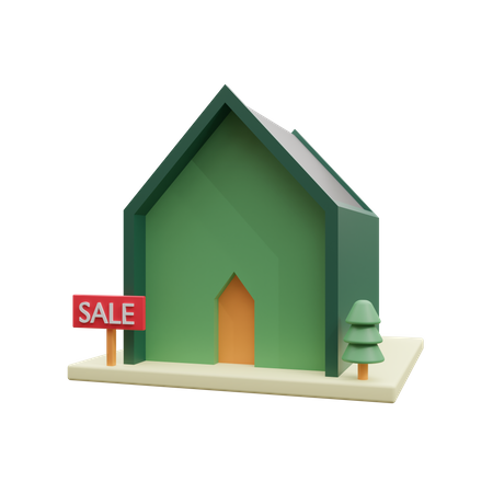 Sale Property  3D Icon