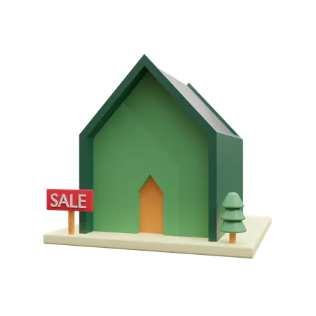Sale Property  3D Icon