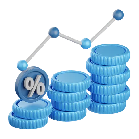 3 D Rendering Sale Report Isolated Useful For Business Analytics Web Money And Finance Design 3D Icon