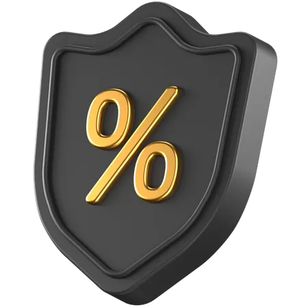 Sale Security  3D Icon