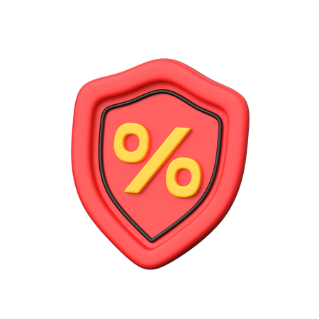 Sale Security  3D Icon