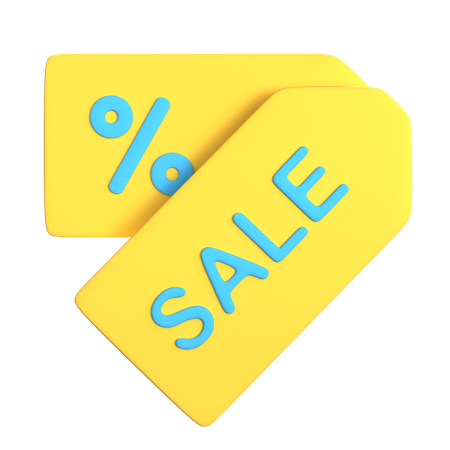 Sale Shopping  3D Icon