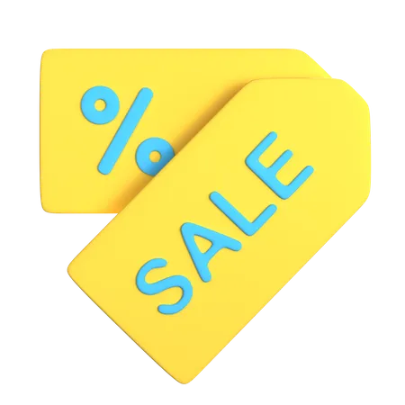 Sale Shopping  3D Icon