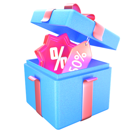 Sale Shopping  3D Icon