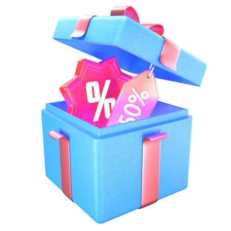 Sale Shopping  3D Icon