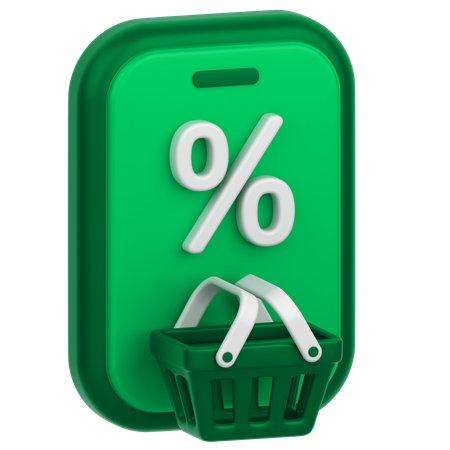 Sale Shopping  3D Icon