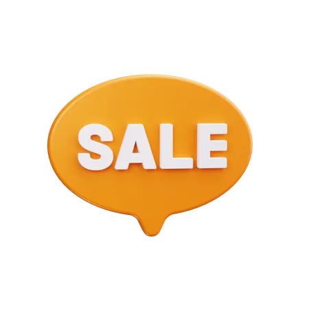 Sale shopping  3D Icon