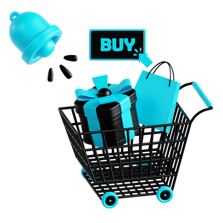 Sale Shopping Announcement  3D Icon