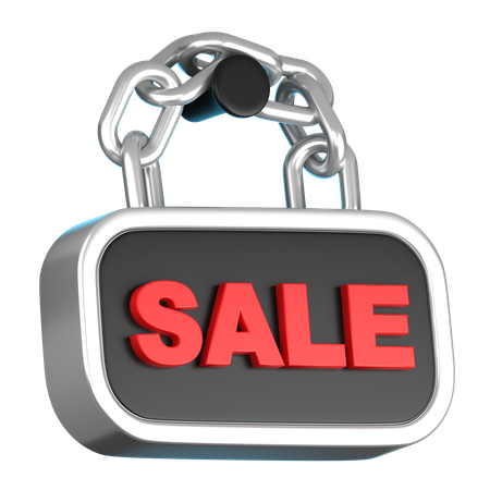 Sale Sign  3D Icon