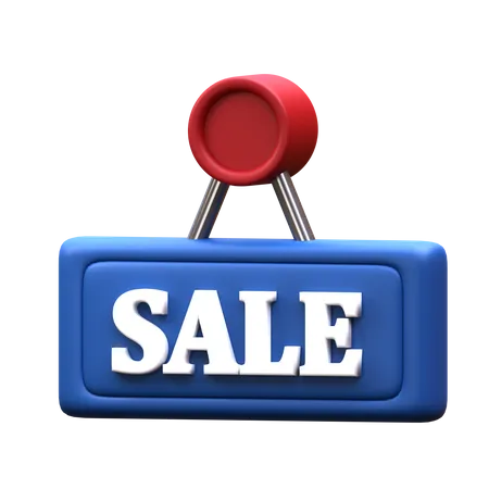 Sale Sign  3D Icon