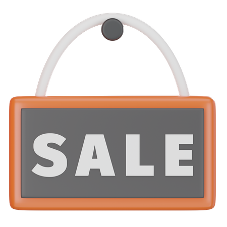 Sale Sign  3D Icon