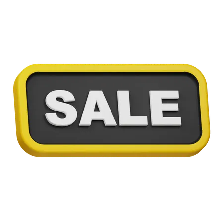 Sale Signboard  3D Icon