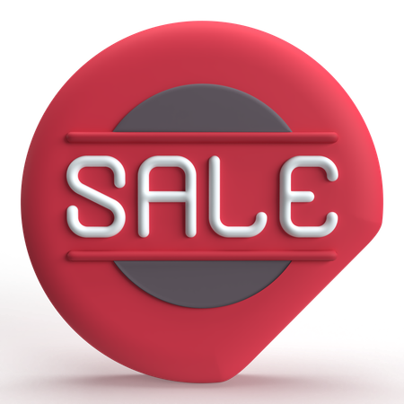 Sale Sticker  3D Icon