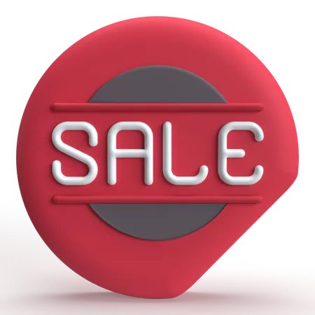 Sale Sticker  3D Icon