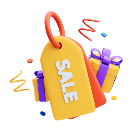 Sale Tag  3D Icon