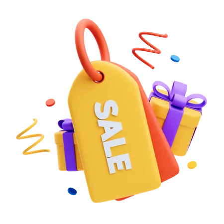 Sale Tag  3D Icon