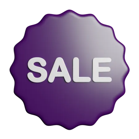 Sale Sign Offer 3D Icon