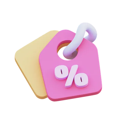 Sale Tag  3D Icon