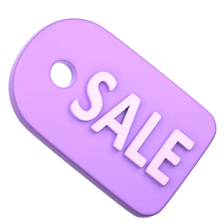 Sale Tag  3D Icon