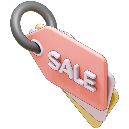 Sale Tag  3D Icon