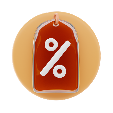 Sale Tag  3D Icon