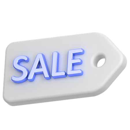 Sale Tag  3D Icon