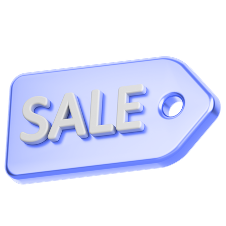 Sale Tag  3D Icon