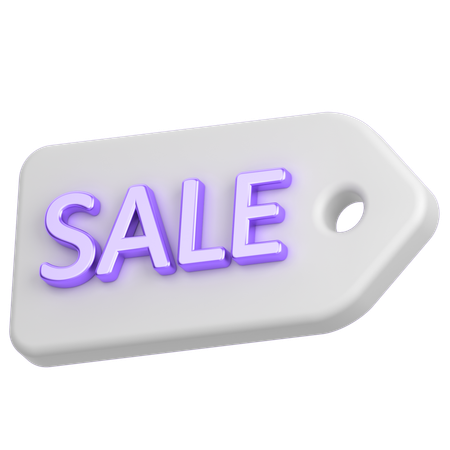 Sale Tag  3D Icon