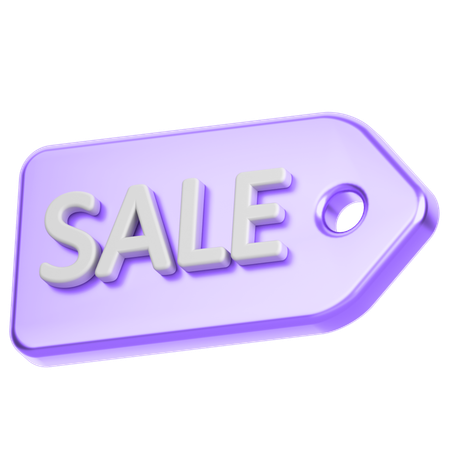 Sale Tag  3D Icon