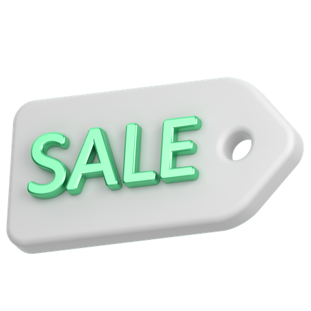 Sale Tag  3D Icon