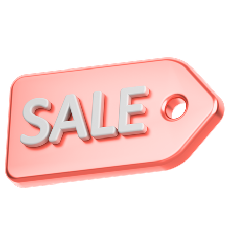 Sale Tag  3D Icon