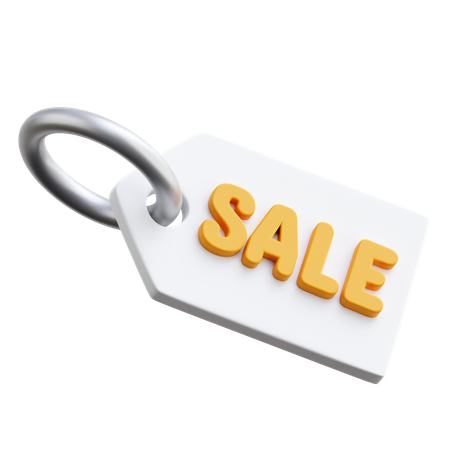 Sale Tag  3D Icon