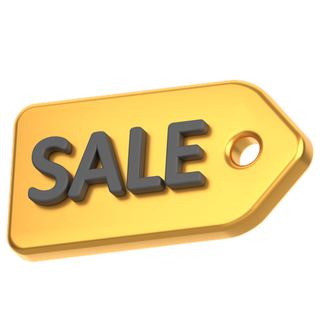 Sale Tag  3D Icon