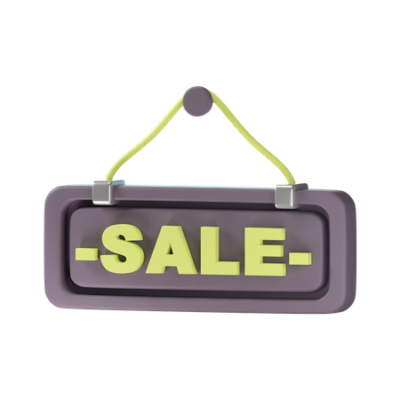 Sale Tag  3D Icon