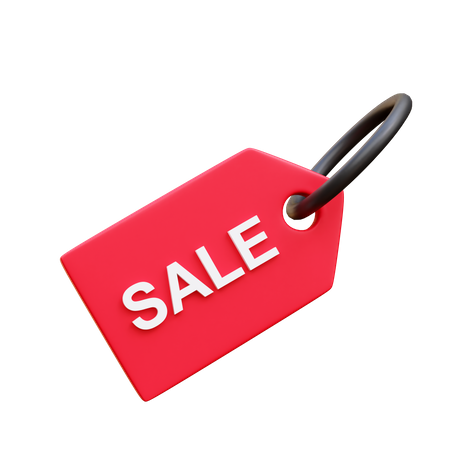 Sale Tag  3D Icon